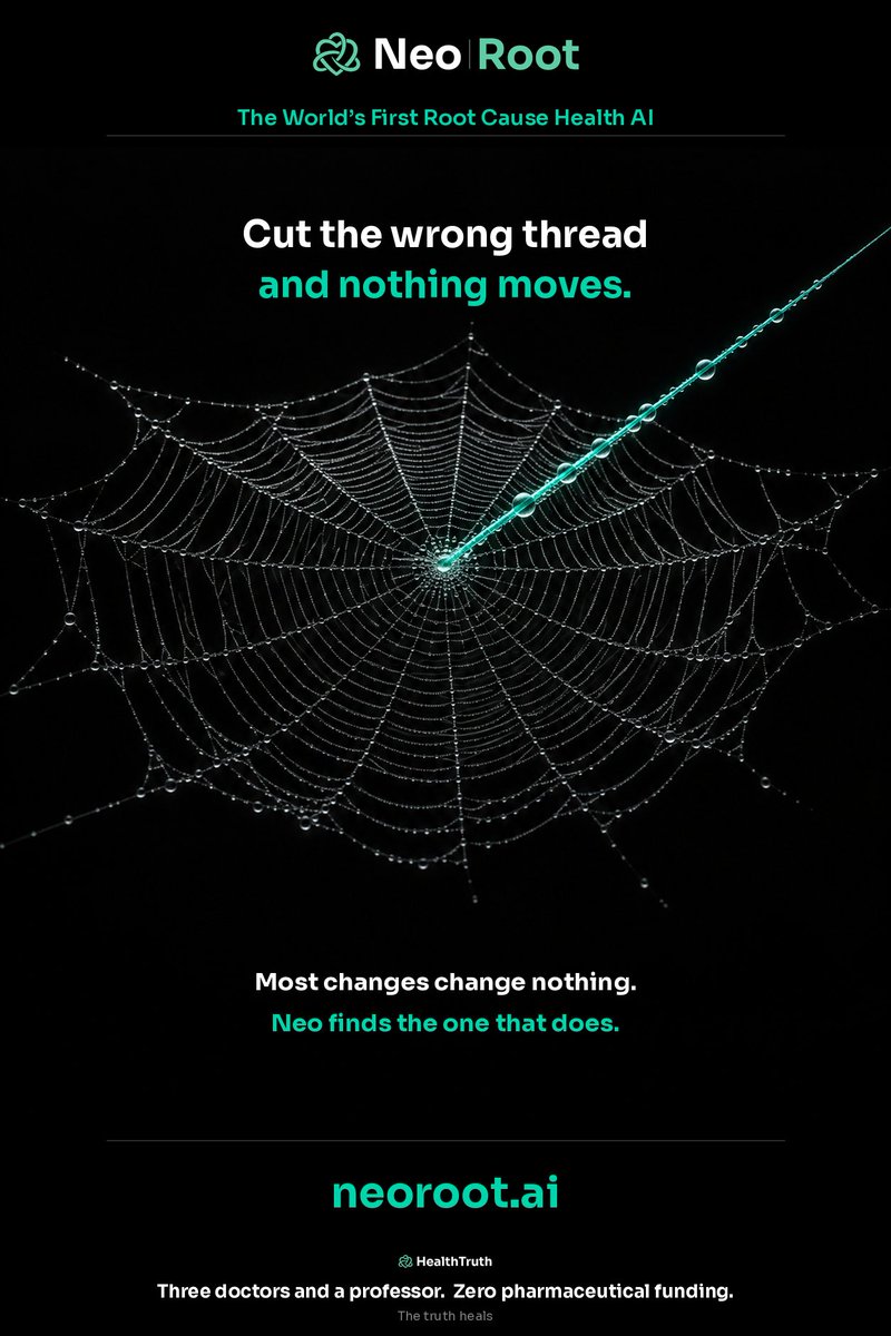 neorootai's tweet photo. Not every health change matters equally. The right one can move everything.

NeoRoot helps you find which one.

https://t.co/Rnm4wxEMRK https://t.co/C59wKlVhP0