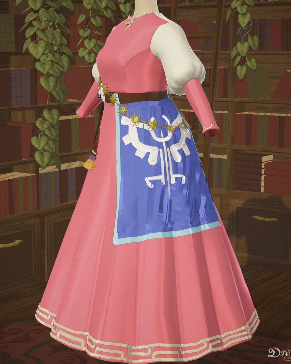 twilisita's tweet photo. made a skyward sword zelda dress in dressmaker https://t.co/BeFzk5cHD0