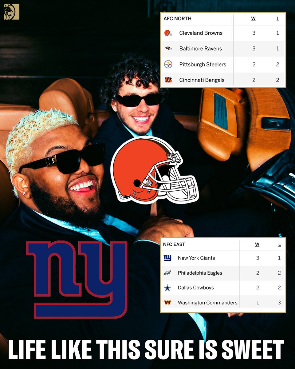 BetMGM's tweet photo. Browns and Giants fans are suffering from success https://t.co/PI040kvA0H