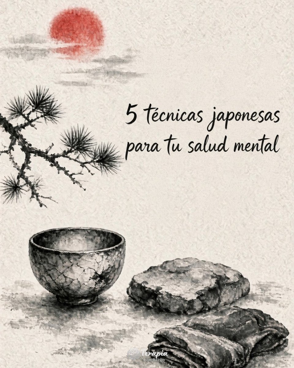 terapiaconrazon's tweet photo. 5 técnicas japonesas para cuidar la Salud Mental.

Propósito, naturaleza, imperfección, mejora pequeña y gratitud... sigue le HILO 🧵⤵️ https://t.co/ixOYeRSLEv