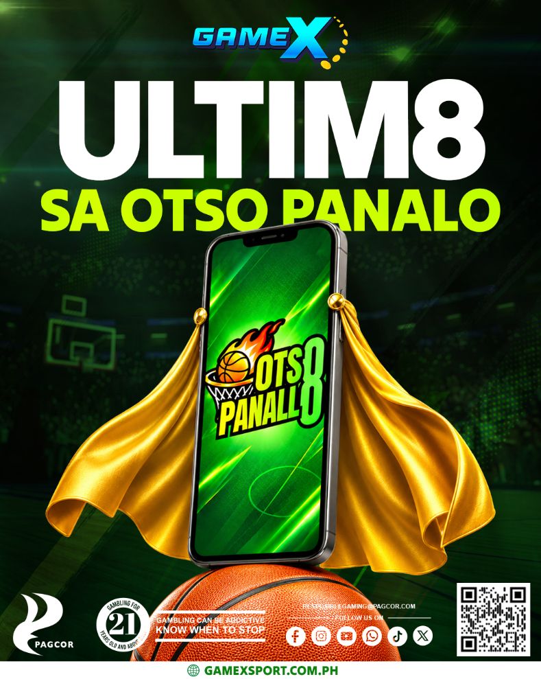 GamexSports's tweet photo. GameX Sports is bringing a fresh take to the court.

Meet OTSO PANALO,
get your 8 basketball ending digits ready.

https://t.co/2IjFxIRpMK

#basketballending
#gamexsports https://t.co/KbCKsnDBWO