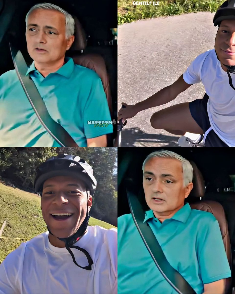Imperiomadridis's tweet photo. 🤯 MOURINHO LO AVISÓ… Y DIEZ DÍAS DESPUÉS PASA ESTO

Hace apenas 10 días Mourinho decía: “Un futbolista no puede montar en bicicleta. Te caes y puedes perderte tres partidos o incluso partirt£ una pierna”.

Y hoy, el francés, que precisamente está recuperándose de una lesión en la rodilla izquierda, publicó un vídeo montando en bicicleta.