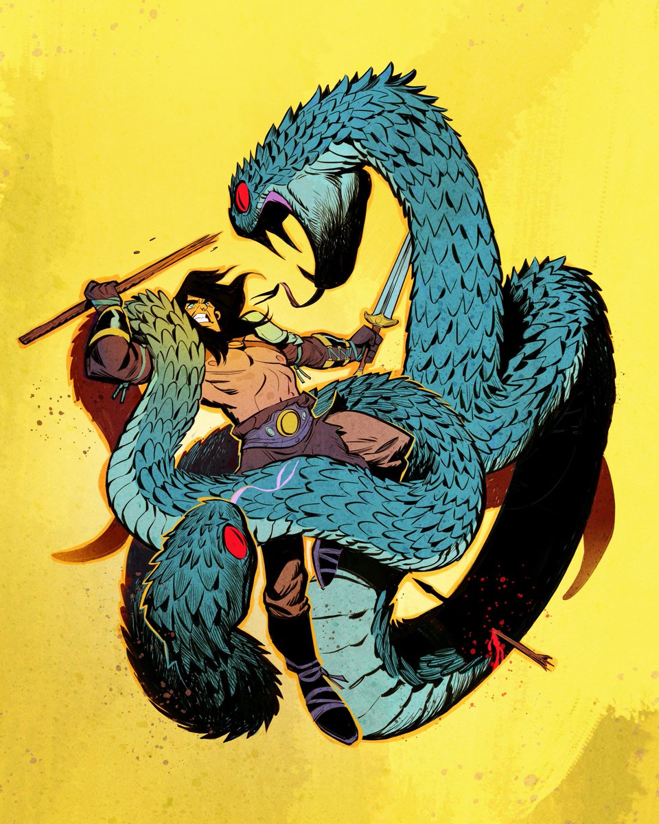cimerians's tweet photo. Art by El Gunto
#CONAN https://t.co/V6y3hHmYYO