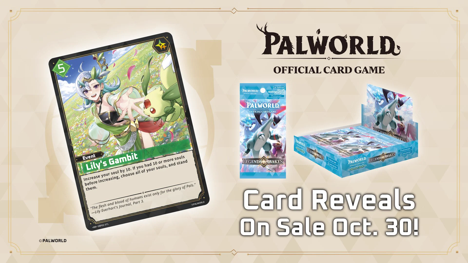Palworld OFFICIAL CARD GAME on X: 