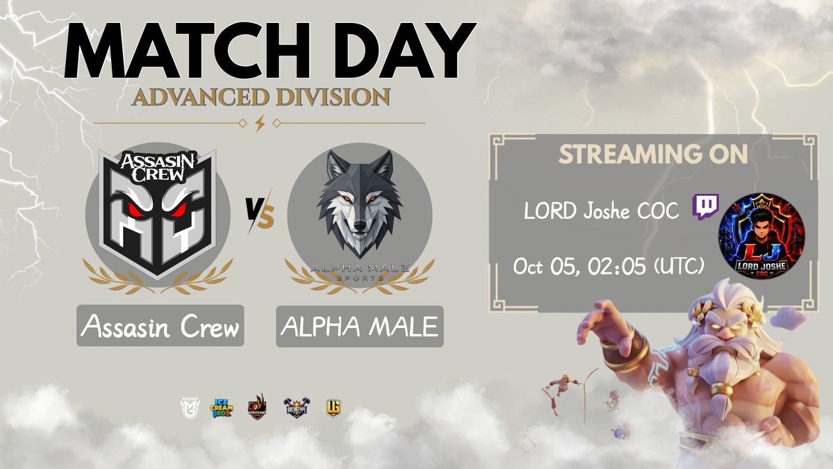 joselnch's tweet photo. 🔴Stream para cerrar la Semana #ClashOfClans

ASSASIN CREW 🆚 ALPHA MALE

8:00PM 🇲🇽 9:00PM 🇵🇪 10:00PM 🇦🇷

https://t.co/SdQYBGsWRv
 
https://t.co/UKdqdr2k8N
 
https://t.co/J9CmkvHB1k 

https://t.co/mIDj4FMRvY   

Invitados todos 😎 https://t.co/hhnUOurtkM