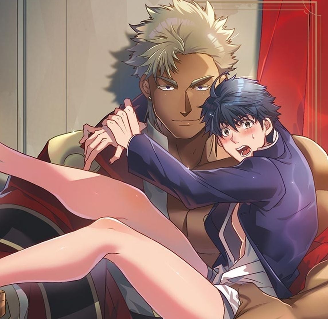 sfw_coolmic's tweet photo. Trust us, you might want to sit down for this one!✨
Confessions and revelations are plentiful in the new chapter of The Titan's Bride, out now on Coolmic! 👀
#Thetitansbride #coolmic #gay #yaoi #boyslove #gayromance #manga https://t.co/wNZr6LOZBF