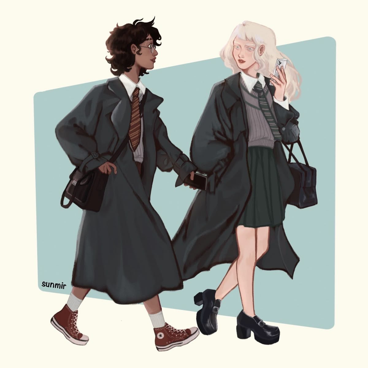 dyk3ofbabyl0n's tweet photo. @radfemsiren The thing is, Fem Draco has been a thing for years! They think they’ve come up with something special when women have been drawing lesbian drarry for a long time. There’s so much more but they don’t have watermarks so I didn’t want to repost them https://t.co/JR77XXKyyd