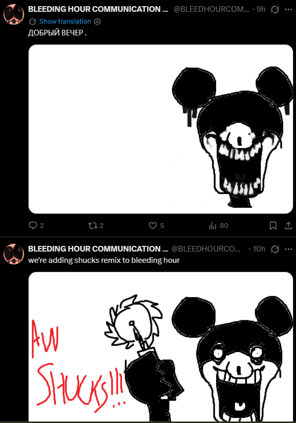 abithorrified's tweet photo. im such a big fan of this account cuz like an hour before this they posted a version of it where its shucks BEFORE posting the actual thing 😭 https://t.co/td7adWke3E