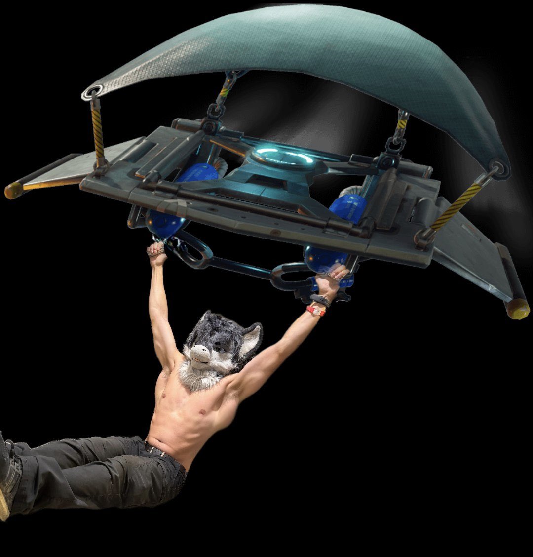 OGControllerGuy's tweet photo. The best edit I have ever received,
Trev on a Fortnite glider
@Rockit_Dragon https://t.co/DzUnAdvJ0m