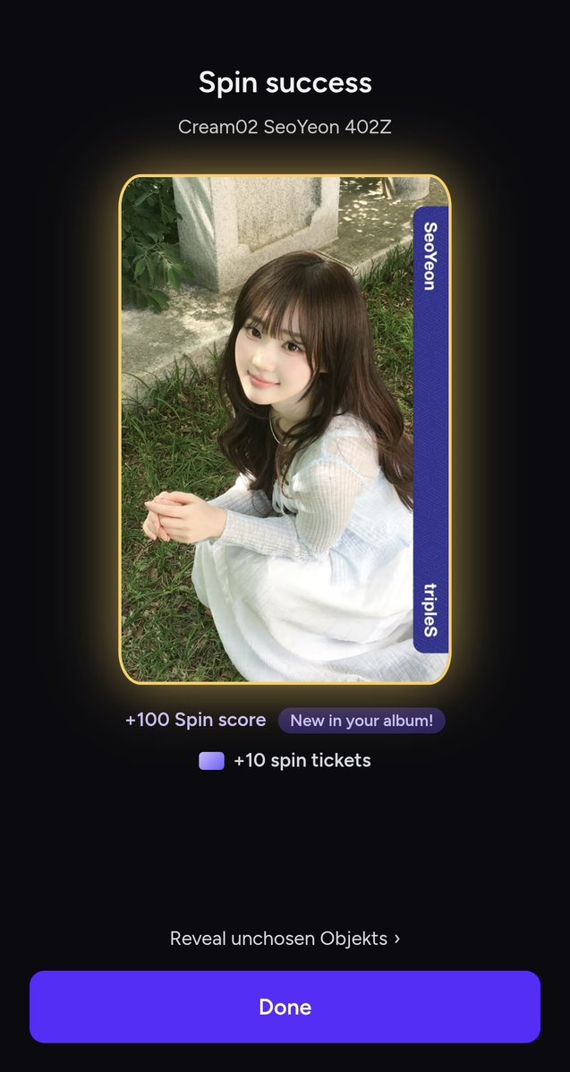 WizOneCHU7's tweet photo. atleast here im lucky with spins https://t.co/PBj609JJLu