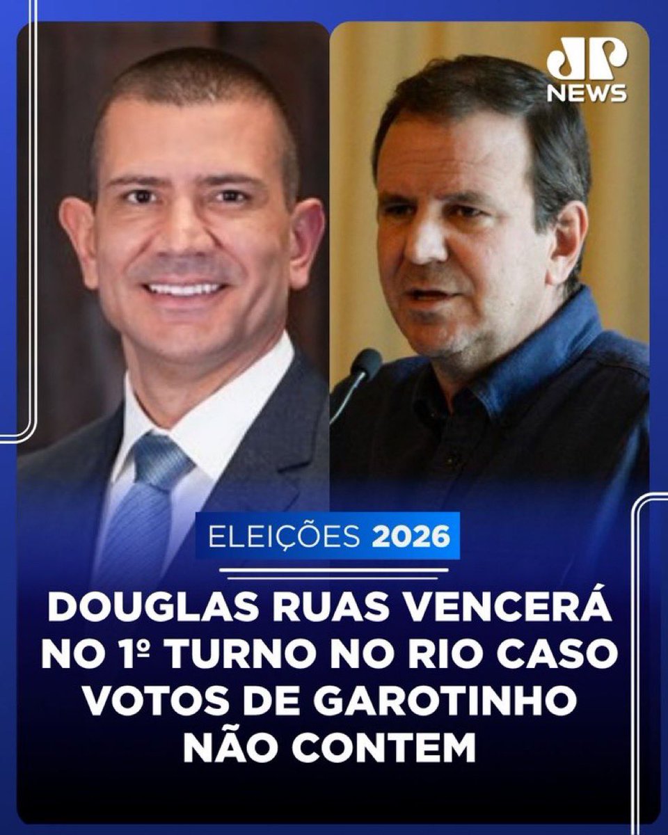 Jakelyneloiola_'s tweet photo. Com o TSE anulando os votos de Garotinho, o que deve acontecer, Douglas Ruas será eleito no primeiro turno e não haverá segundo turno. https://t.co/t7TQ5VbWte