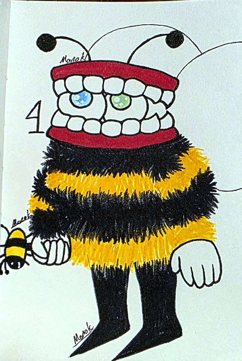 Monok26551547's tweet photo. #Cainetober drawing Caine from the amazing digital circus for the entirety of October.
Day 4 Bee

#drawing #caine #theamazingdigitalcircus #tadc https://t.co/Fy2Gz7zxNT