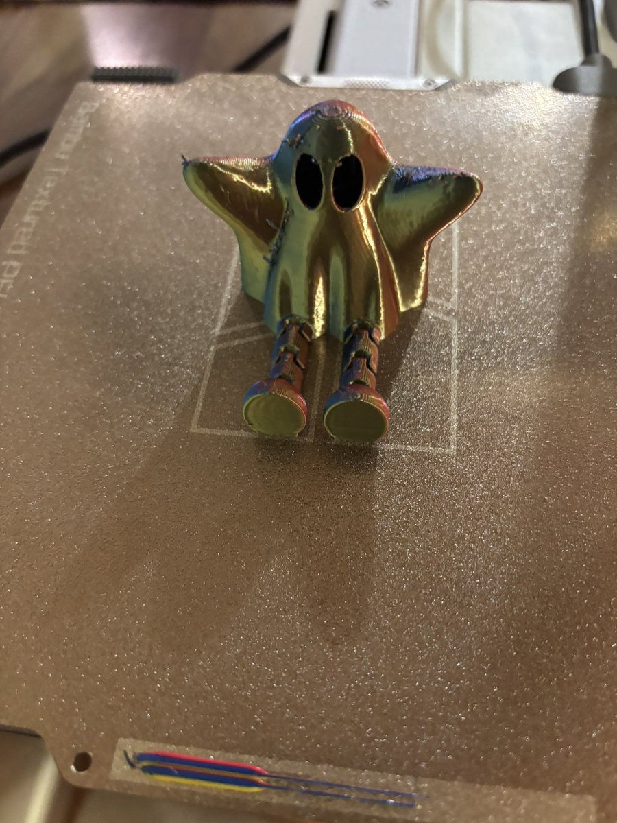 MikeSalvatore10's tweet photo. We got Max a 3D printer for his birthday and I gave it a whirl tonight https://t.co/TEc59oRFUb