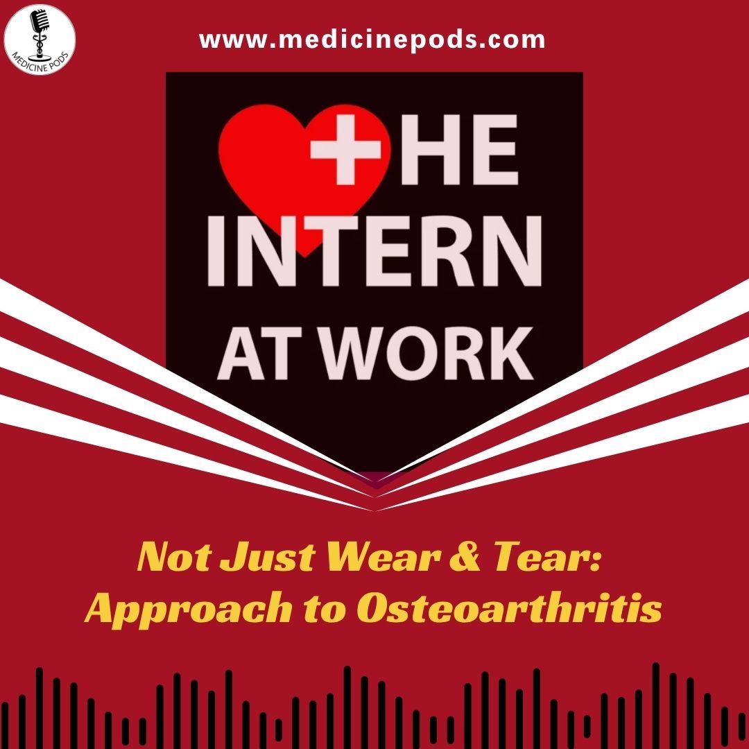 InternAtWork's tweet photo. 🎙️ New Intern at Work!

🦴 How do you approach osteoarthritis?
🩻 When is imaging actually needed?
💊 From exercise to medications to surgery

🎧 Listen here: https://t.co/yD2Eb161oq

#MedTwitter #MedEd #FOAMed https://t.co/cnsxXE1Yh7