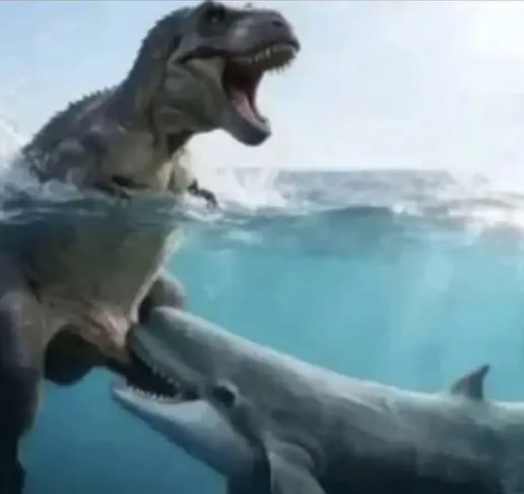Gunter31031's tweet photo. Deus criou as baleias com o intuito de combaterem durante o dilúvio os dinossauros remanescentes. Por razões óbvias, as baleias tiveram dificuldade para exterminar seus inimigos, desenvolvendo assim uma estratégia que até hoje é referenciada pelos rabinos. https://t.co/CpsKCUDmnI