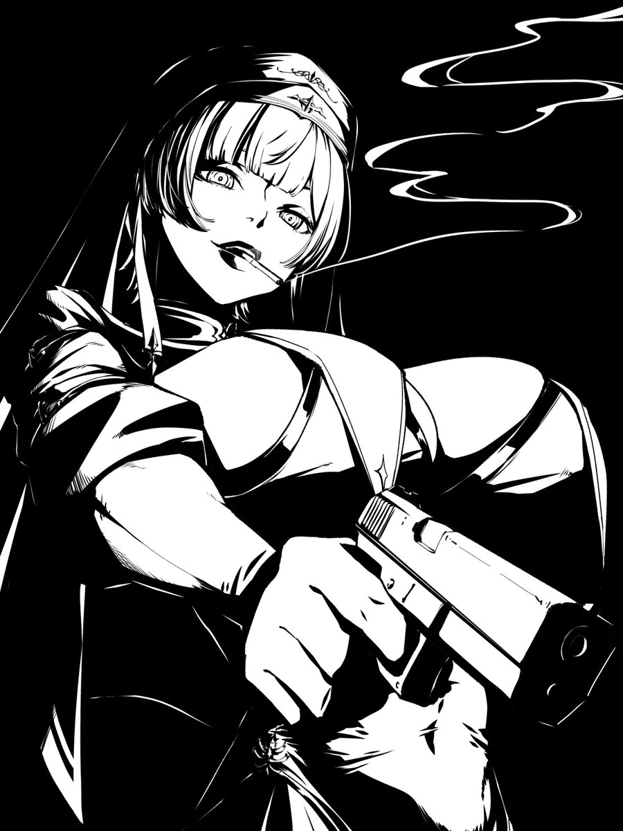 usukimibilly88's tweet photo. モノクロイラスト追加分 https://t.co/bw4FTcQgUi