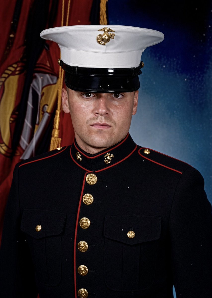 44MagnumBlue1's tweet photo. United States Marine Corps Private First Class Sean Thomas Cardelli was killed in action on February 1, 2006 near Fallujah, Iraq. Sean was 20 years old and from Downers Grove, Illinois. 3rd Battalion, 5th Marine Regiment, 1st Marine Division. Remember Sean. Darkhorse. Semper Fidelis.🇺🇸