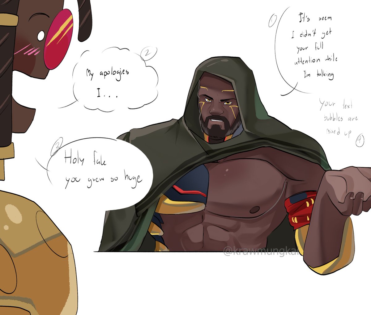 krawmungkai's tweet photo. Stay focus 👥
#overwatch #doomfist #doctrine https://t.co/lBWAA8rftT
