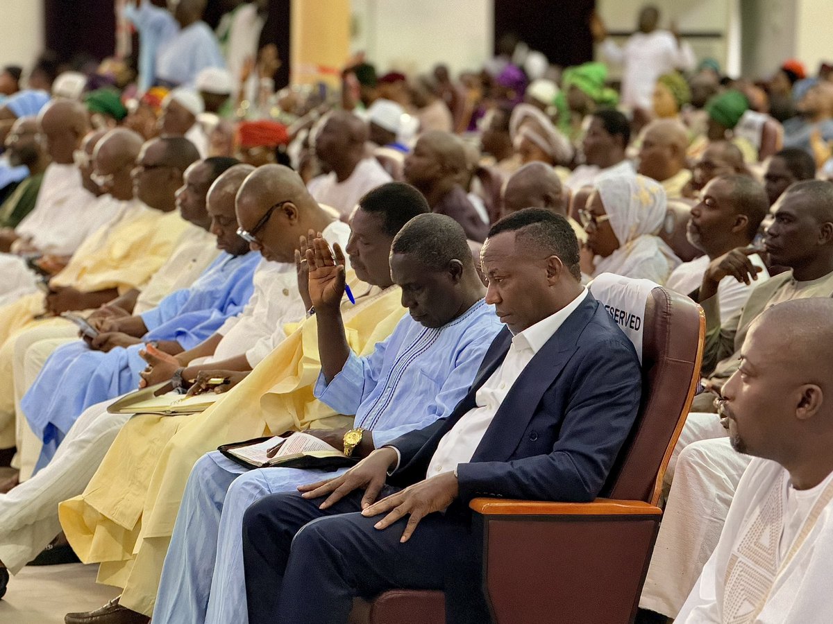 sowore's tweet photo. Those @PeterObi #Obidients have been weeping all day. Did they not get the memo that times have changed? They have crassly complained about our one-million-revolutionaries march in Lagos yesterday and today’s visit to the Redeemed Church of God.

The people know the real opposition party, the African Action Congress (AAC), and they know Omoyele Sowore as the candidate who has consistently challenged the status quo.

The fact that they found us today in a church, of all places, and immediately lost their minds tells you everything about how unsettled they are. But the clearest message came from the contrast in today’s reception at the Redeemed Church of God. When Lagos APC Governor Jide Sanwo-Olu and his deputy, Obafemi Hamzat, were called, the response was cold and restrained. When I was called, the revolutionary members of the church erupted in joy. The difference could not have been more obvious: the APC officials received polite acknowledgment, while the AAC received genuine excitement.

The message is reaching everywhere. #AAC #Sowore2027 #TakeItBack