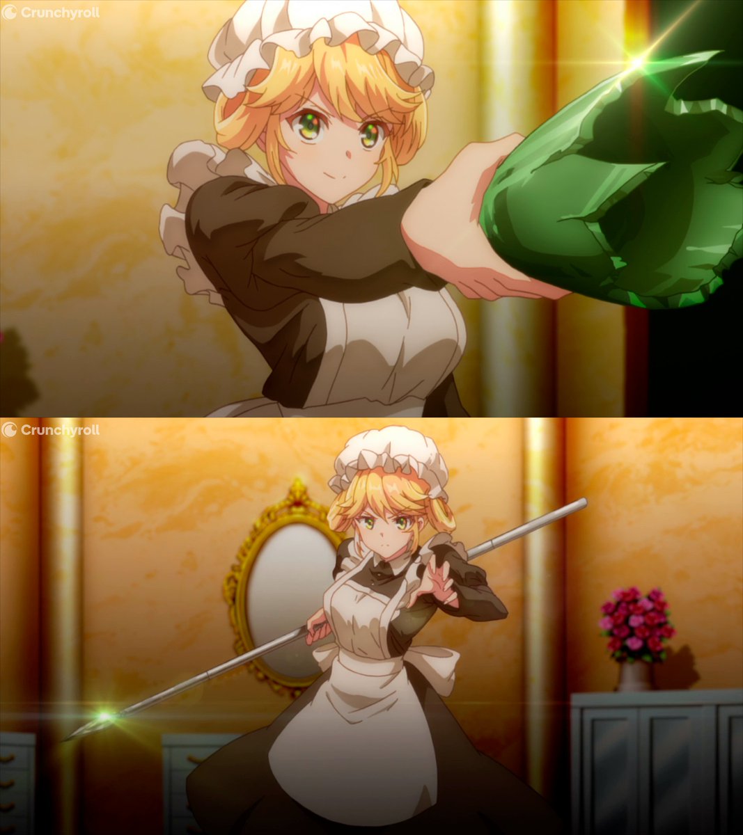 Crunchyroll_de's tweet photo. So hat bei The World's Finest Assassin Gets Reincarnated in Another World as an Aristocrat alles angefangen …  Bereit für Staffel 2 im Januar?? 👀🔥 https://t.co/TUb7cNrVps