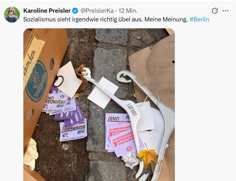 Mausebaer17's tweet photo. Karoline #Preisler dreht immer mehr ab. Ich glaube, das wird noch böse enden. Aber mehr, als das zu dokumentieren, können wir im Moment wohl nicht tun. https://t.co/9UPciOgVka