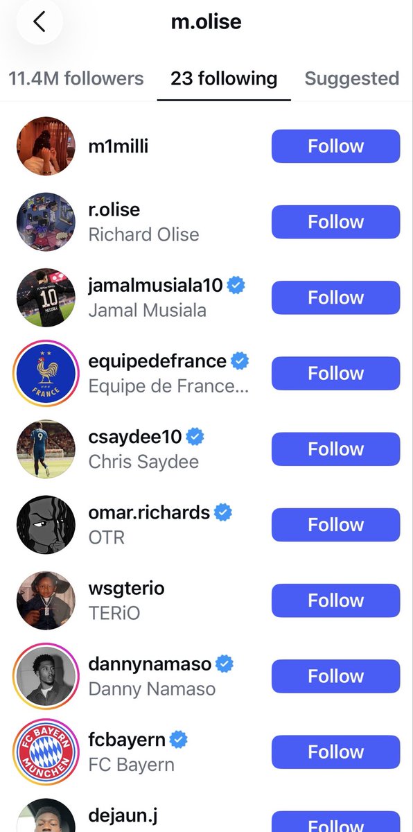 KrissaCash's tweet photo. If you’re following list doesn’t look this or this you can’t ever be my man 💯 https://t.co/QVSsYup4nb