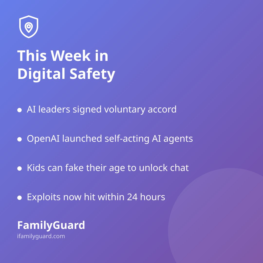 EduFabTech's tweet photo. 🛡️ The Week in Digital Safety: A Superintelligence Pact, Always-On AI Agents, and Gaps in Kids' Favorite Games — September 28–October 4, 2026

https://t.co/XeHD7guYKl https://t.co/LQQ7yY7aBE