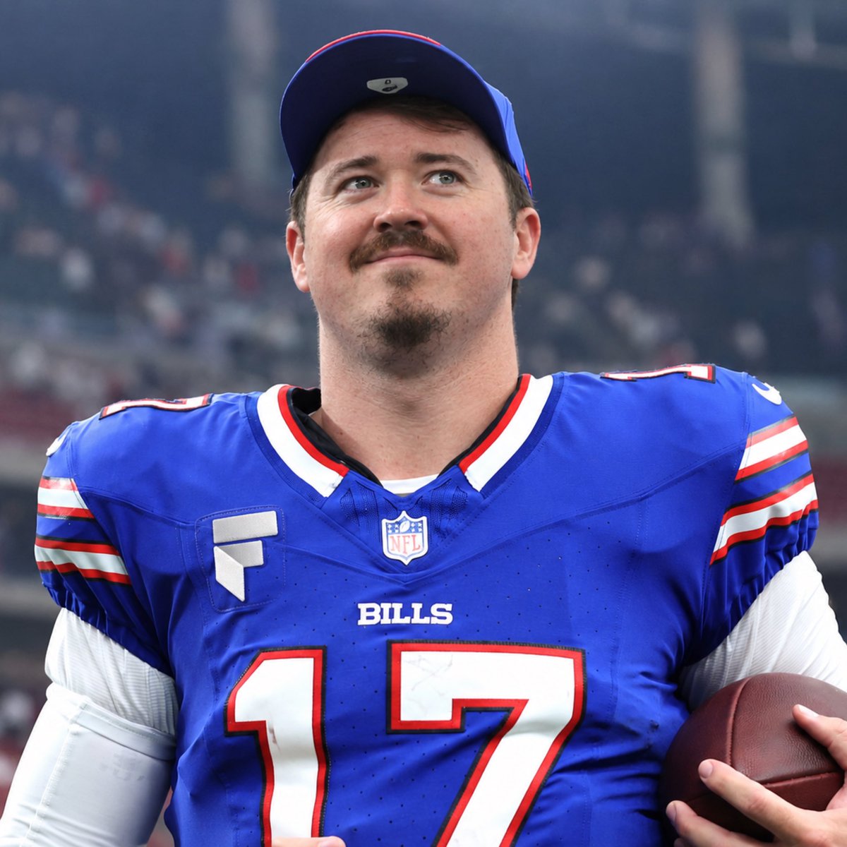 PlayBracco's tweet photo. Josh Allen when the entire internet has Buffalo on their parlay https://t.co/NEfHB2Nt6v