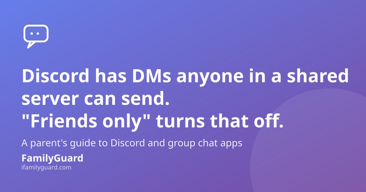 EduFabTech's tweet photo. 🎮 Servers, DMs, and Friend Requests: A Parent's Guide to Kids on Discord and Group Chat Apps

https://t.co/vlYjpiTlAz https://t.co/HMY59ZazYV