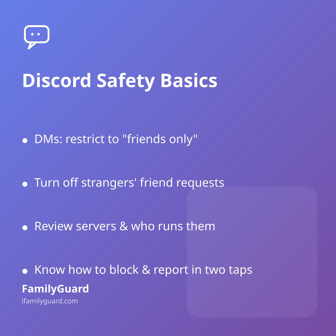 EduFabTech's tweet photo. 🎮 Servers, DMs, and Friend Requests: A Parent's Guide to Kids on Discord and Group Chat Apps

https://t.co/vlYjpiTlAz https://t.co/HMY59ZazYV