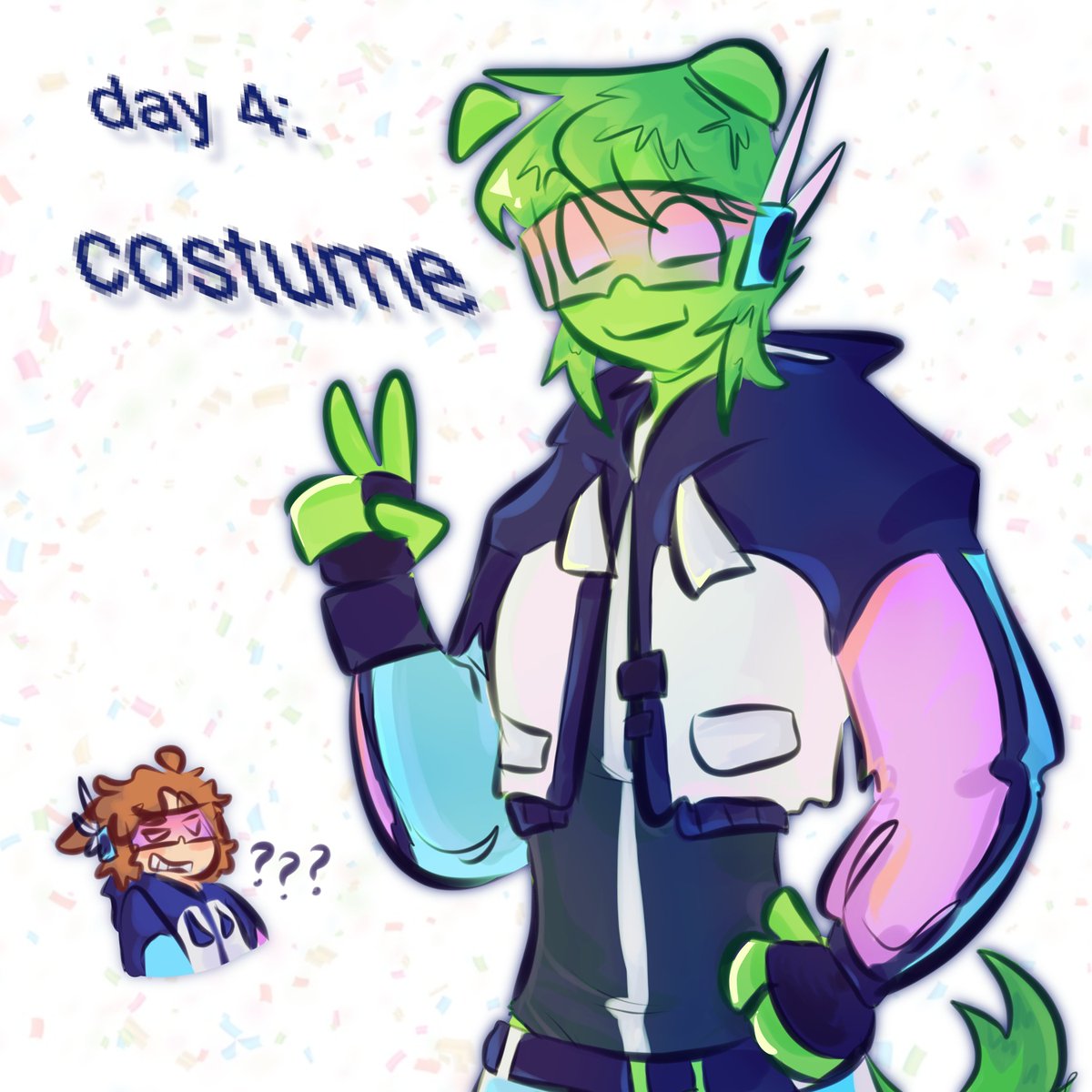 twobedarned's tweet photo. #colorcrewtober but also #copeduo 🎉 https://t.co/l22iD8O9lC