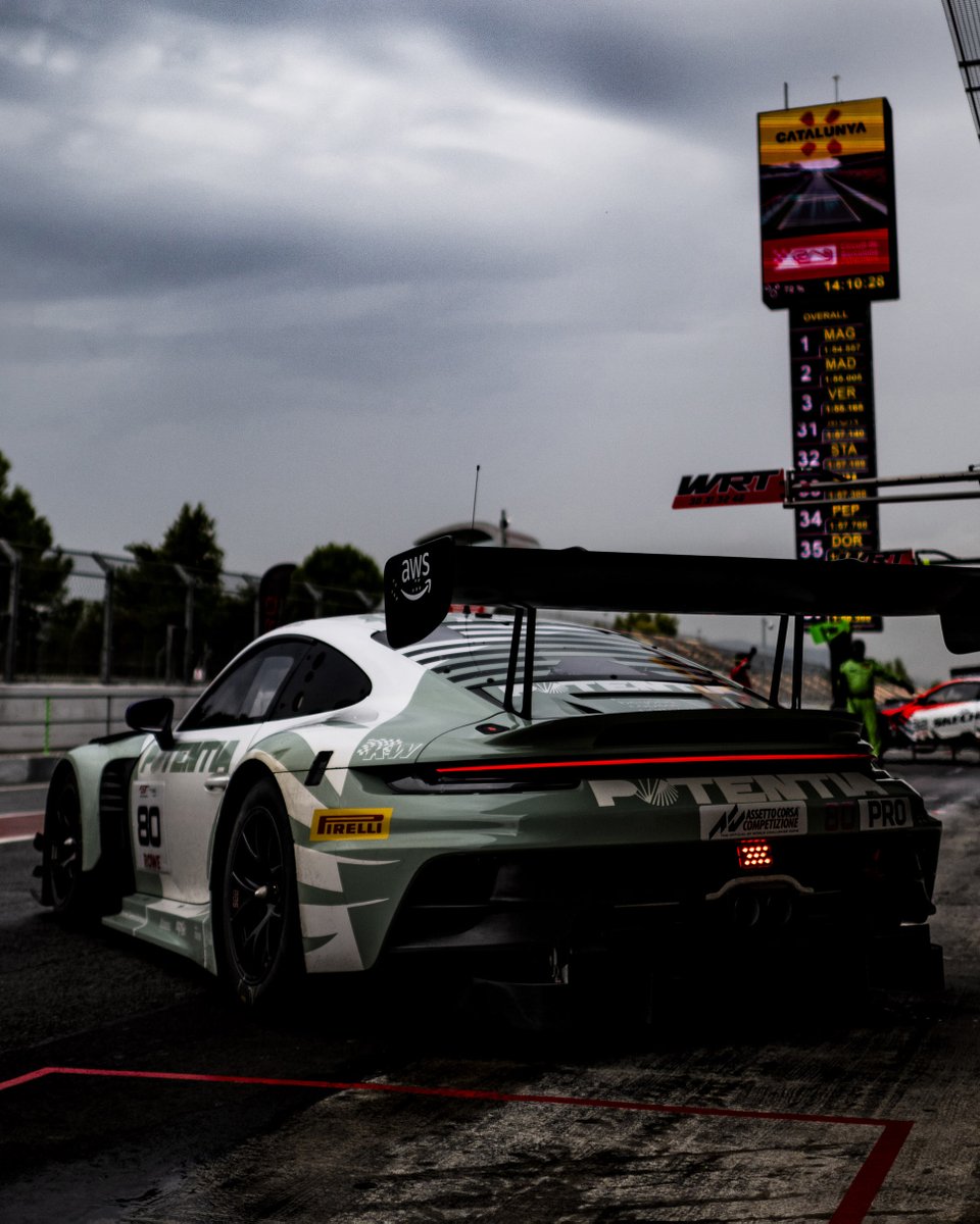 Customer_Racing's tweet photo. SPRINT CUP CHAMPIONS! 🥳 Bastian Buus and Ricardo Feller claimed the @GTWorldChEu Sprint Cup Drivers' title! In a @Circuitcat_eng weekend full of twists and turns, a change in schedule ended with the Lionspeed GP duo securing the honours before today’s race. Huge congrats! 🤩 https://t.co/HRwHae1QRq