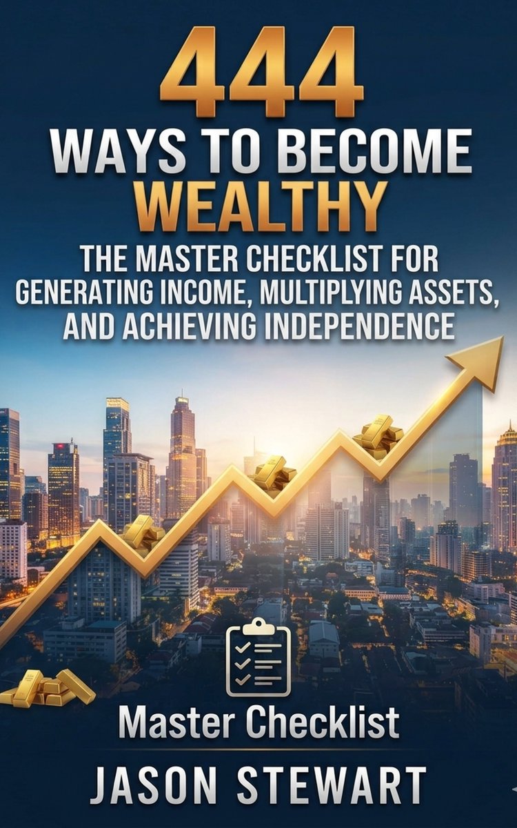jeit222's tweet photo. 444 Ways to Become Wealthy: The Master Checklist for Generating Income, Multiplying Assets, and Achieving Independence #kindleunlimitedbooks 📷https://t.co/GcbUbFt5kH
📷 https://t.co/S5JkGN45TK https://t.co/lVJpw2BbTI