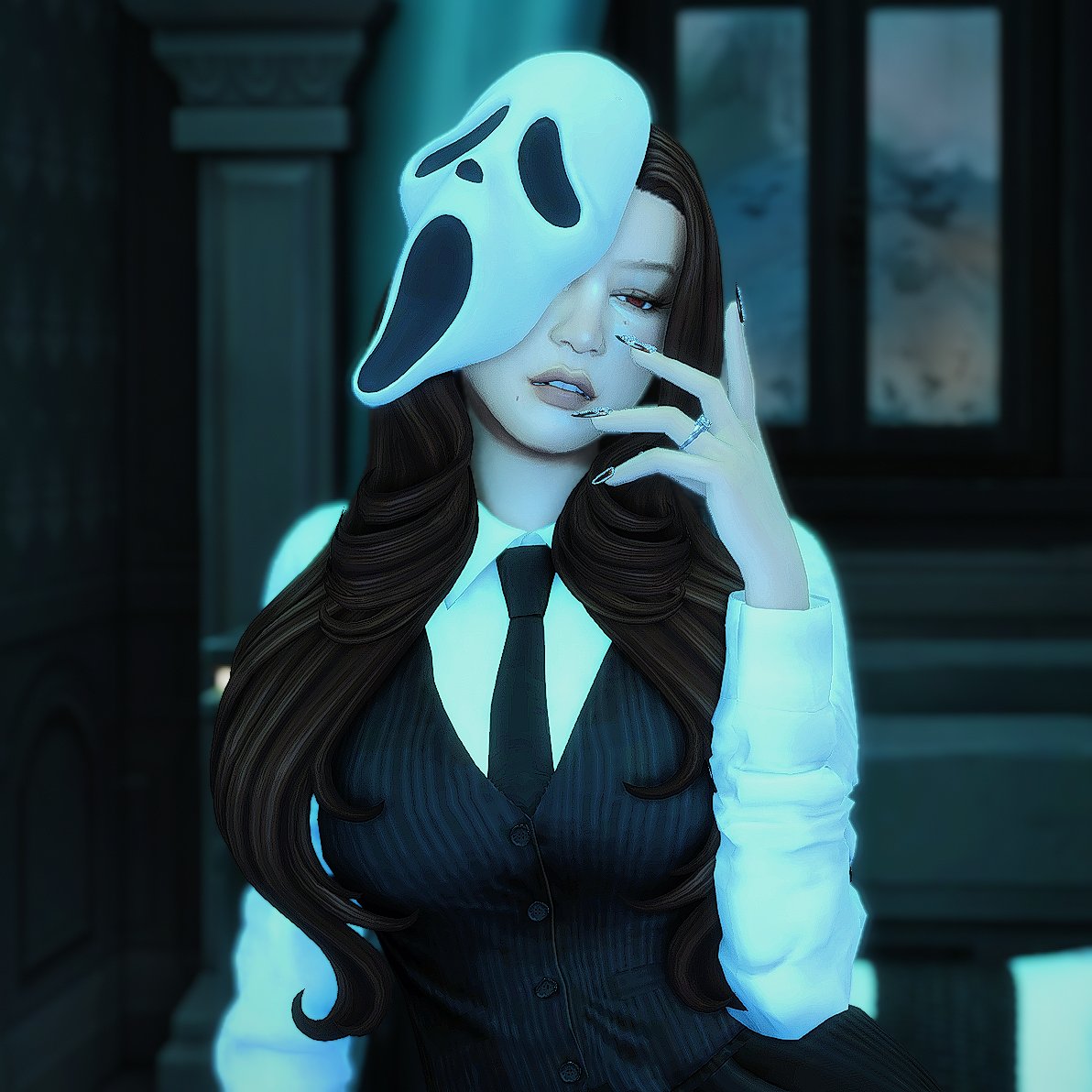 naomich8's tweet photo. updated pfp! spooky season typeshit
#sims4 #TheSims4 #spookyseason #ghostface https://t.co/jJnkA51EyR