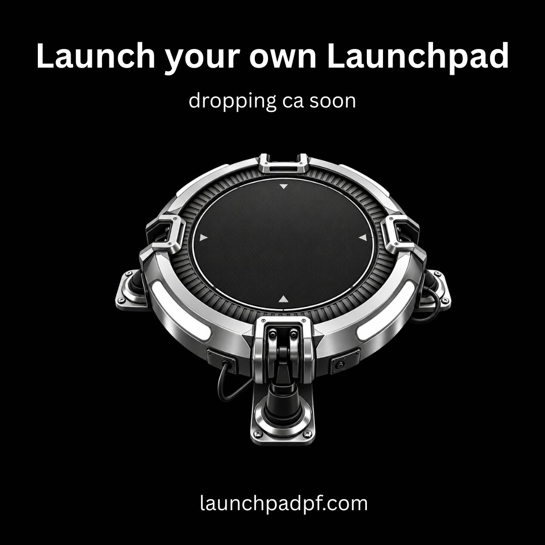 UseLaunchpadpf's tweet photo. The launchpad meta is on solana 🔥

build your own launchpads

https://t.co/bswxmLFqOE https://t.co/LrHYB4aIBh