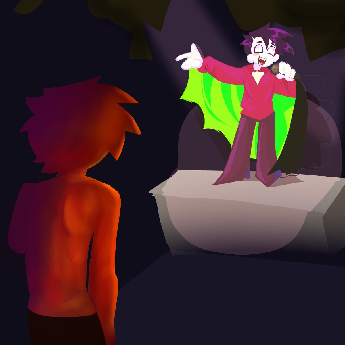 thacoolestbug's tweet photo. noo streber dont blame yoruself...💔

THE STREBER CRUMBS IN SM7 WAS PEAK
.
.
.
#spookymonth #spookymonthstreber #fanart

//streber angst https://t.co/TG3MOfkt01
