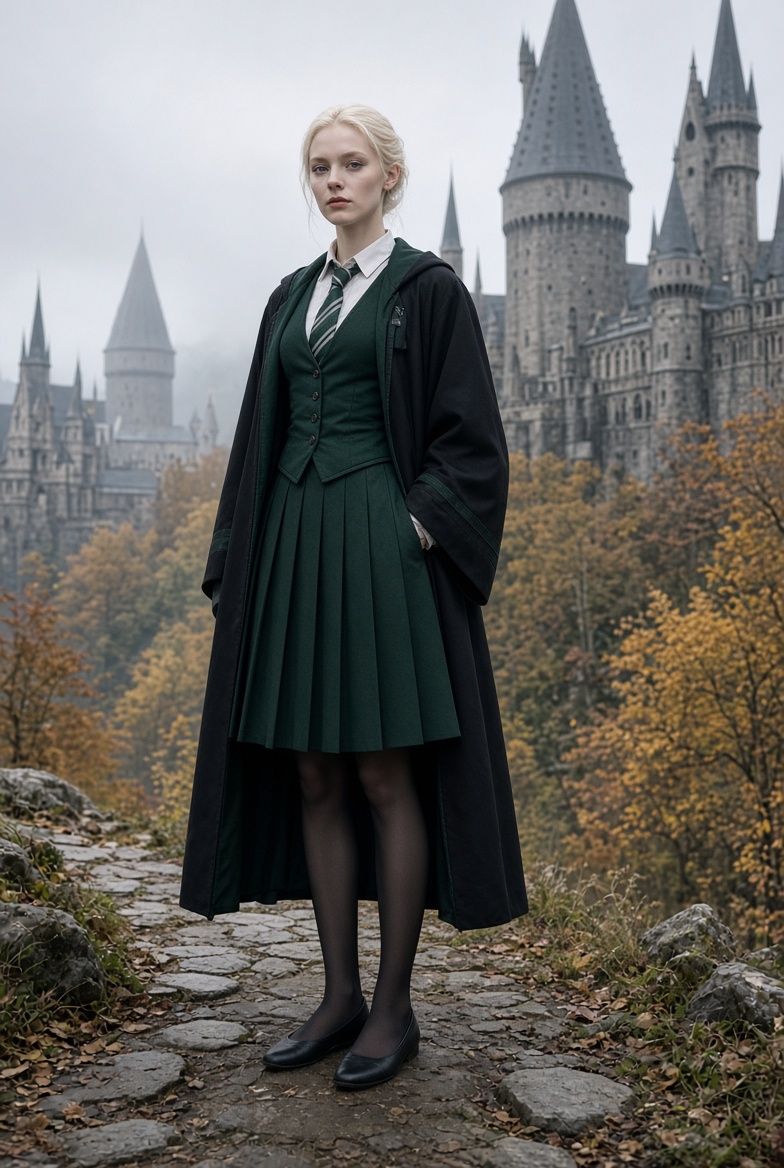 EthosHeretica's tweet photo. A reminder to everyone: the character swap Draconia/Dracona/Dracora/Draceana Malfoy is FEMALE, she was born female, has always been female, and has a history of being female.

What that means is that she is allowed to use the girls restroom, because she's not a perverted weirdo.

This has been a public service Announcement.  #Malfoid #HarryPotter
