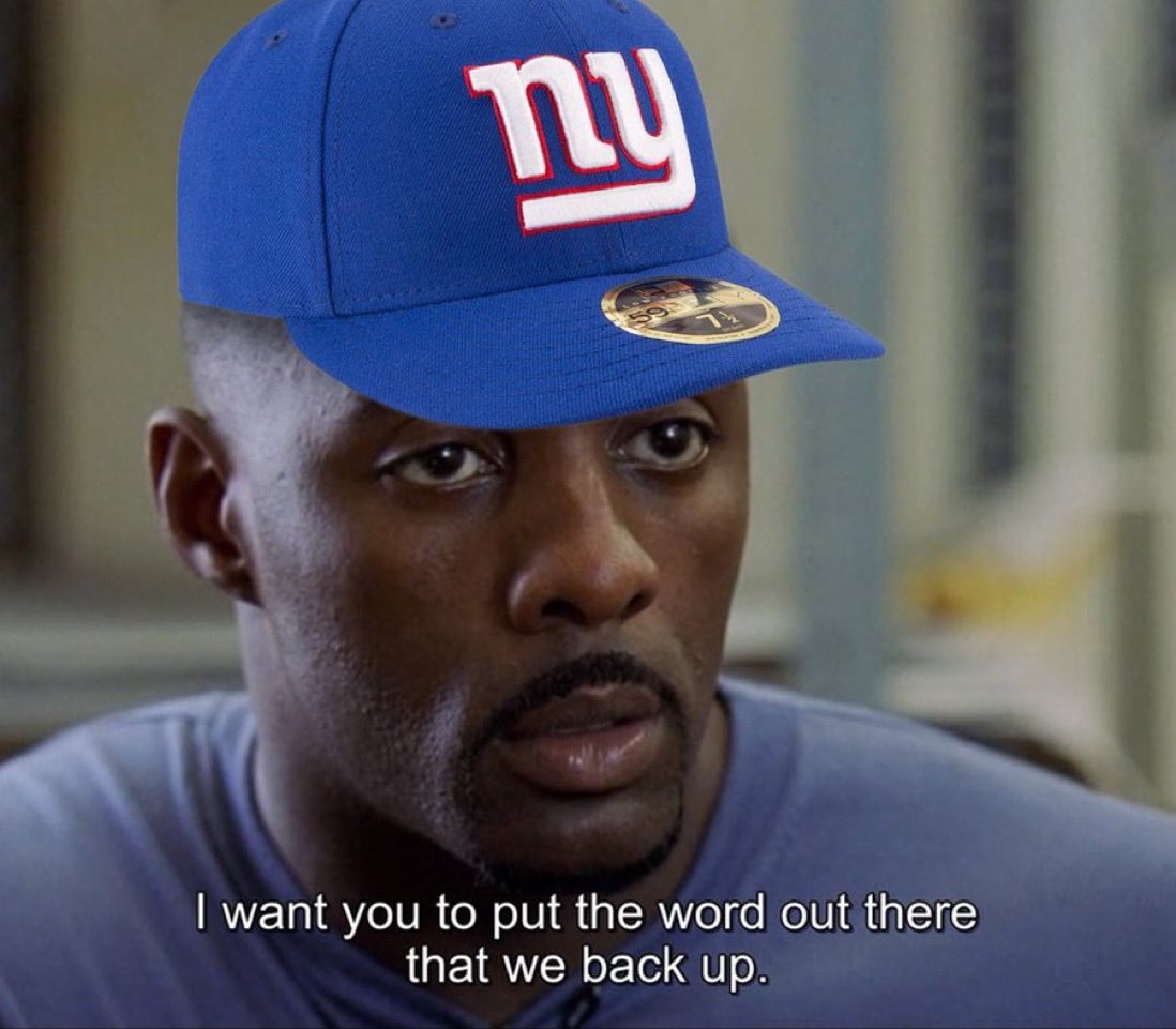 GiantsReport1's tweet photo. The #Giants are 3-1. Alone in first place in the NFC East. https://t.co/6XabMp62rZ