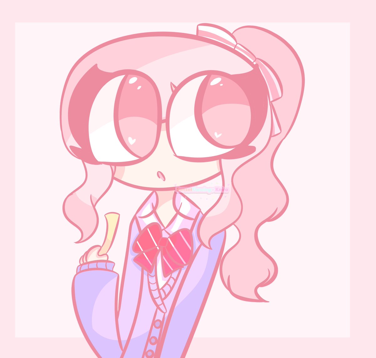 SunsetFlamingoK's tweet photo. Mizuki with French fry 
#Pjsk #fanart #Mizukiakiyama https://t.co/B6v93fwlaH
