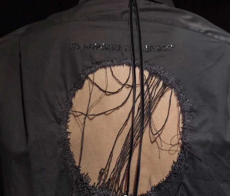 swagravershark's tweet photo. This ann demeulemeester collab with Ethel Cain is to die for omg like the whole collection just reads as a love letter to her work https://t.co/E6BKFBL0pa