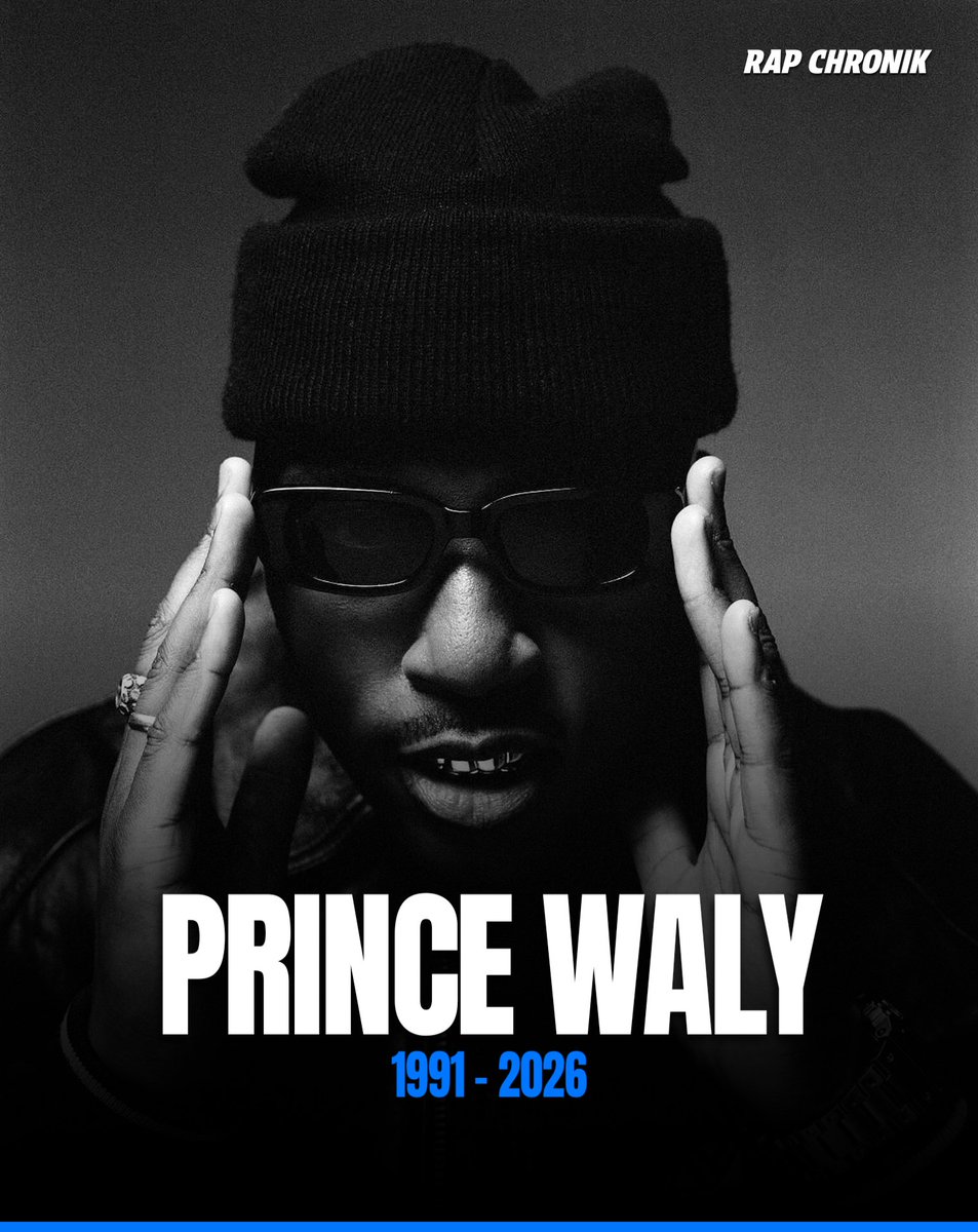 RChronik23218's tweet photo. 🚨 Le rappeur français Prince Waly nous a quittés à 34 ans, après huit années de combat contre la maladie 🕊️❤️‍🩹

Une voix singulière, une plume à part et un artiste qui laisse derrière lui une empreinte dans le rap francophone.

Nos pensées vont à sa famille et à ses proches 🤲🏽✨ https://t.co/bAGInVqJBz