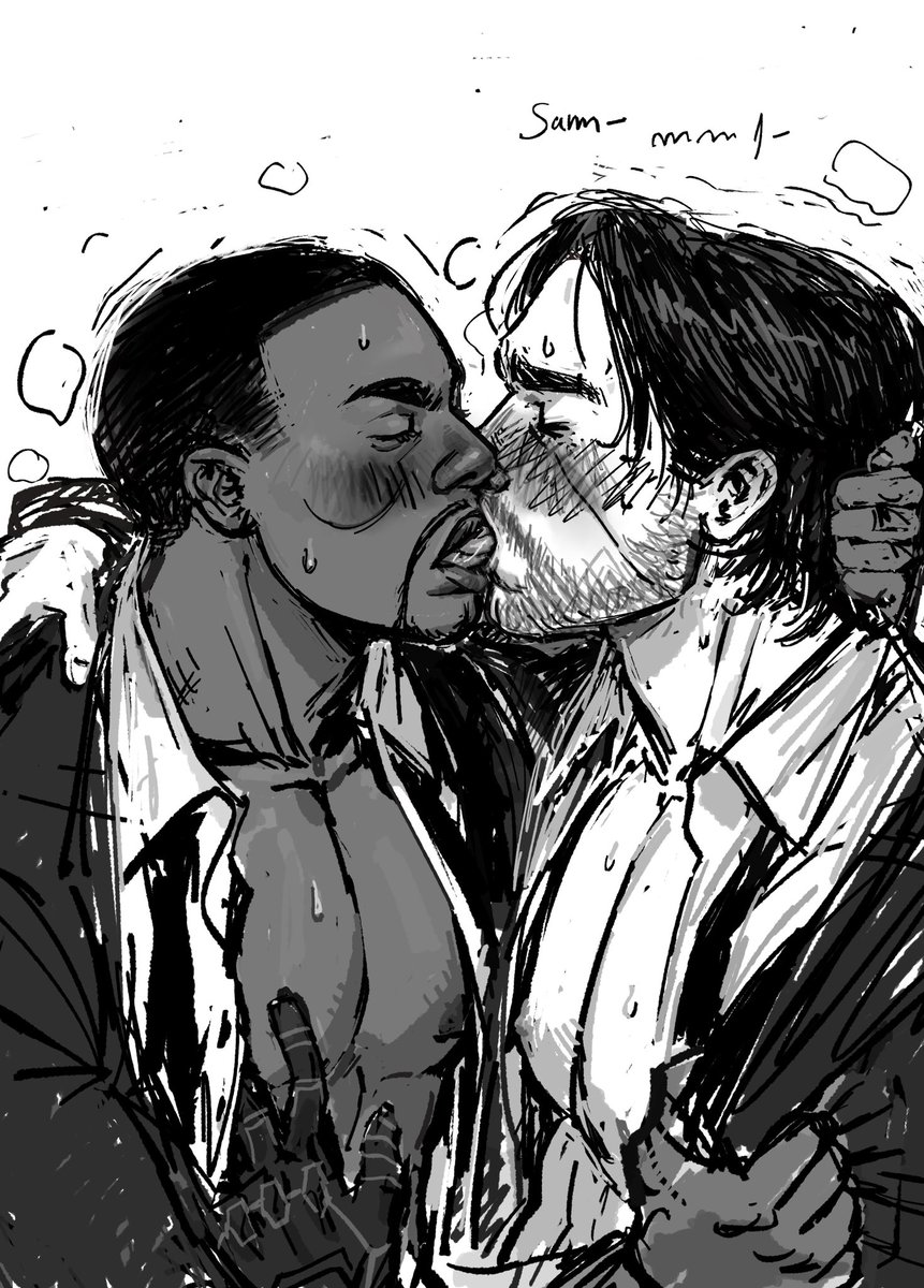 asmucky's tweet photo. I like when Sam is a little bit mean hehe #sambucky #buckysam https://t.co/gTRSFuVlZI