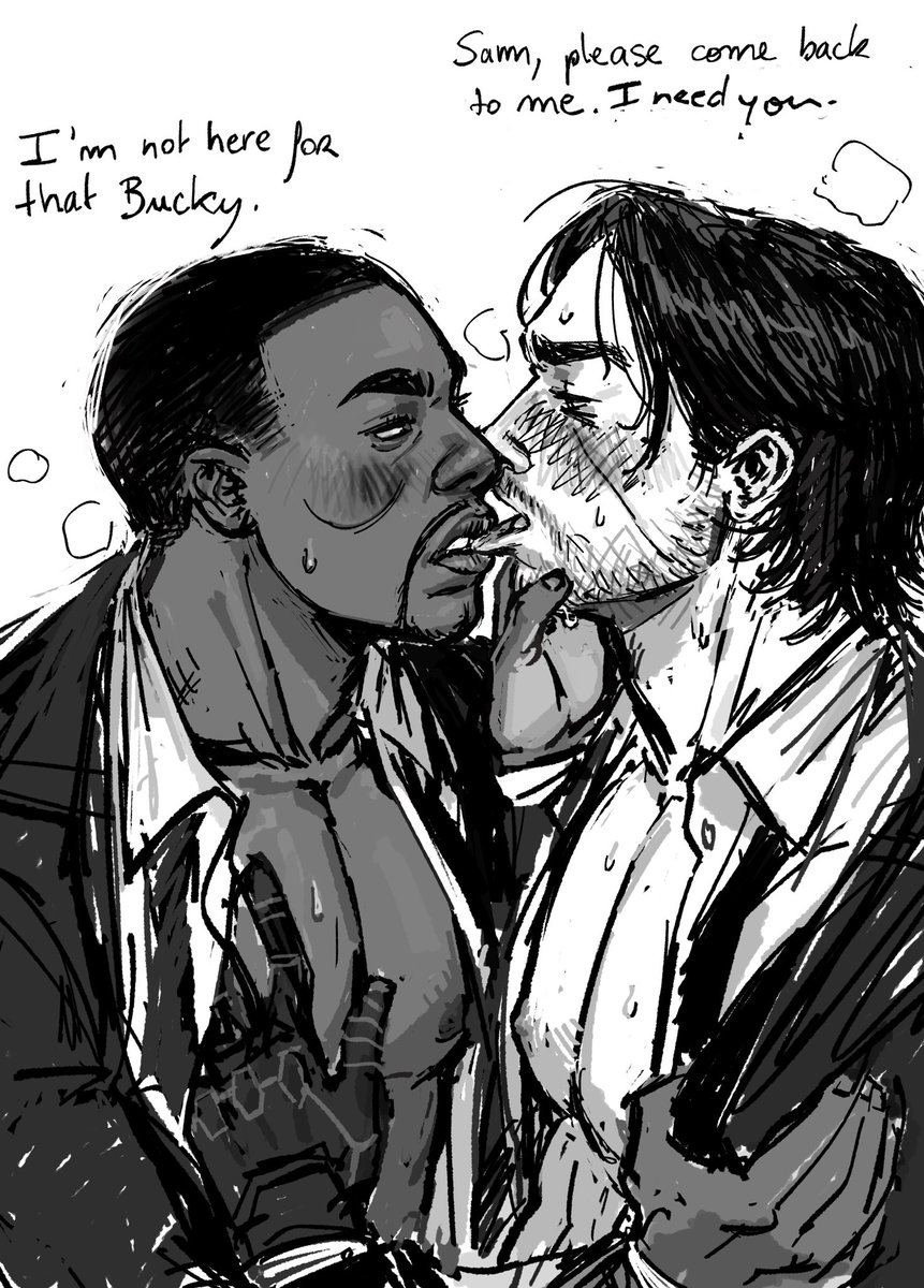 asmucky's tweet photo. I like when Sam is a little bit mean hehe #sambucky #buckysam https://t.co/gTRSFuVlZI