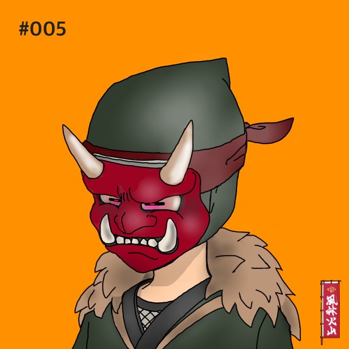 tufurinkazan's tweet photo. おはようございます🌧️
今日から新週🗓️
「諦めたらそこで試合終了ですよ」
再掲ながら色んな場面でこの言葉が脳裏に浮かぶ今日この頃🏀⛹️♀️
ツンデレ好きによる #CryptoNinja 2次創作ツンデレシリーズ
No.005【金鬼】
オーナーは、もずらいとさん@mozwrite
有難うございますっんデレ👹🥷
#ninjart https://t.co/ViyNJsUagT
