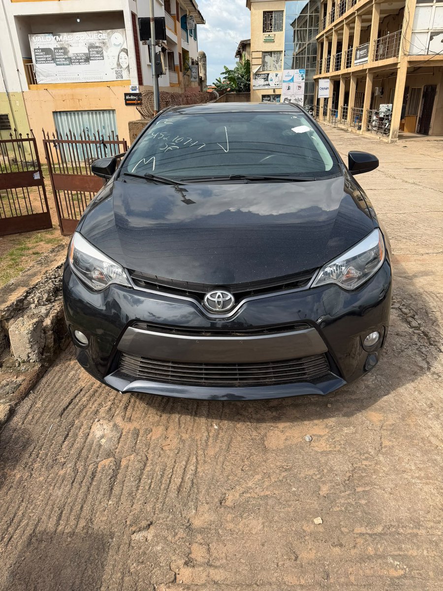 noksonautos's tweet photo. ‼️Toks 2015 Toyota corolla Premium
Premium 💯 // Keyless entry
Black on Black Leather interior
SunRoof // Alloy Wheel
High Trim // Premium Sound
August 2026 Entry

#NoksonAutos #NigeriaCars #Automotive https://t.co/w3X1W1rhHR