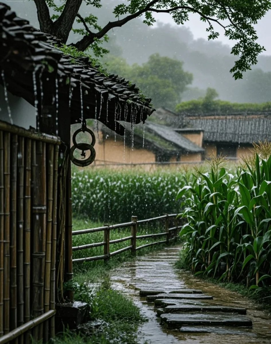 AliyahClarcuth's tweet photo. 在那衔着黄昏余晖的墙根，沦着一滩晚雨，我瞥见了旧时光的碎片。 https://t.co/m8QVu6BJDM