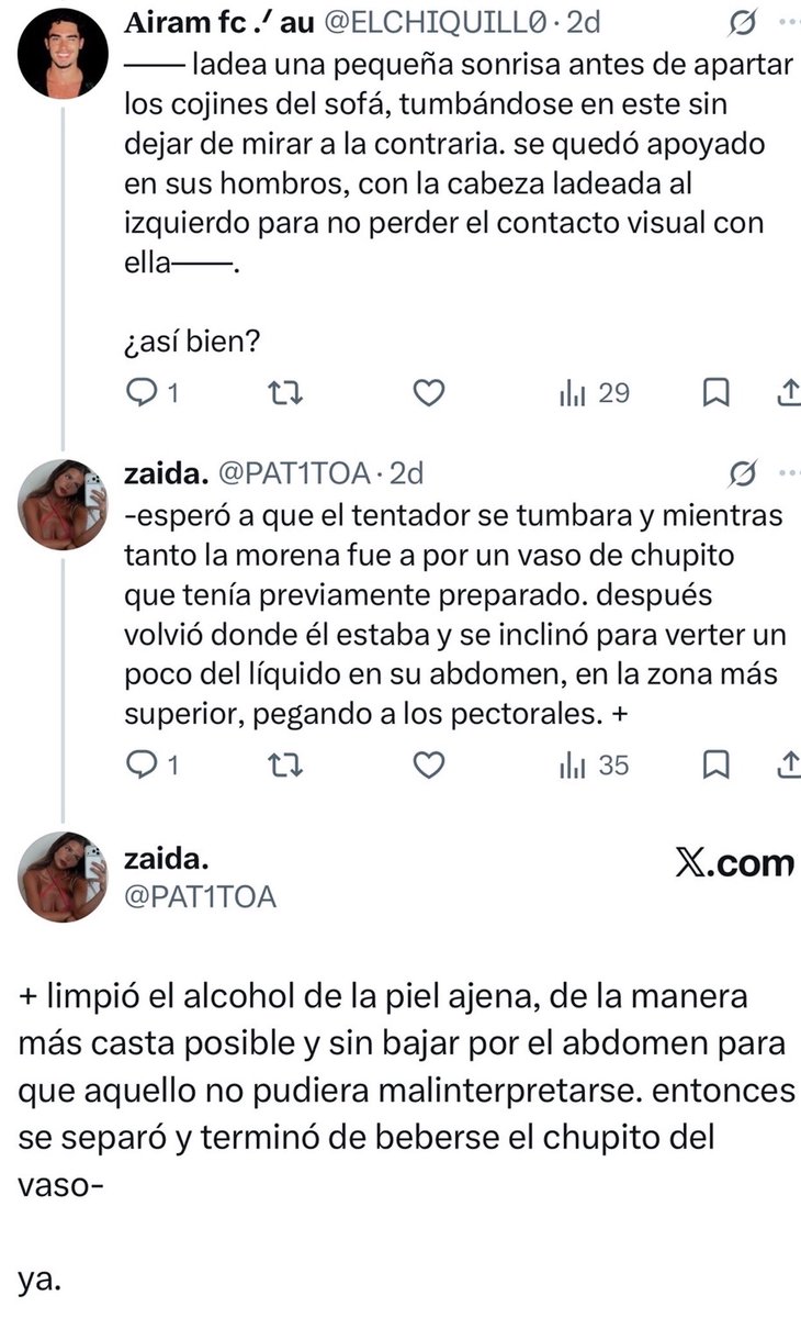 AM0RENSUBASTA's tweet photo. @GABIPRP_ @NIB0RRXCH0 bueno Álex ya puedes respirar (o no). Ahora le toca a nuestro @HIL0SR0T0S ! La noche va de… confesiones ! HAY IMÁGENES PARA TI ! https://t.co/XtIvjIjdFP
