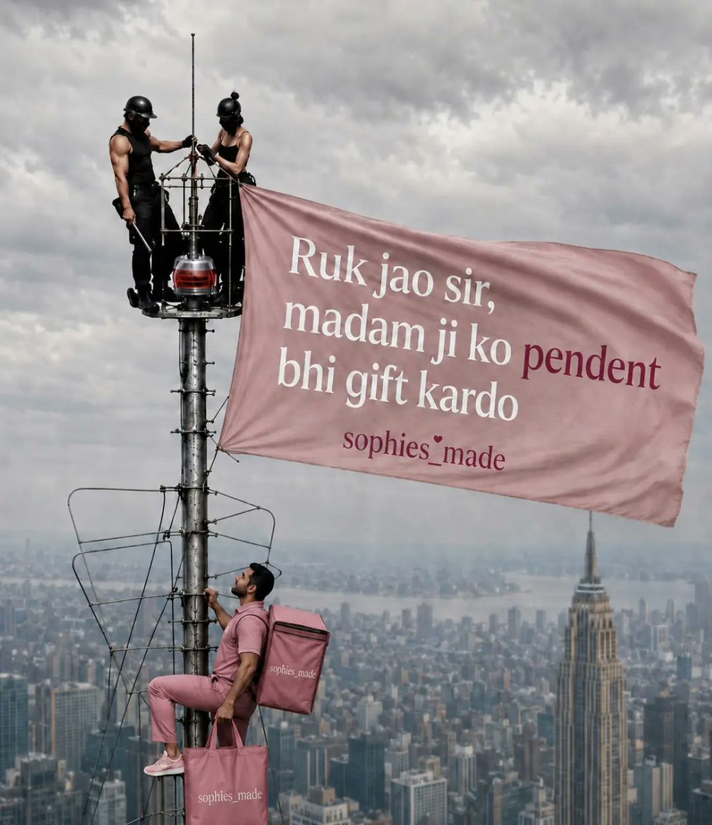 bispodemarins's tweet photo. Ruk jao, pendant to reh hi gaya. https://t.co/ym30ND5MbR