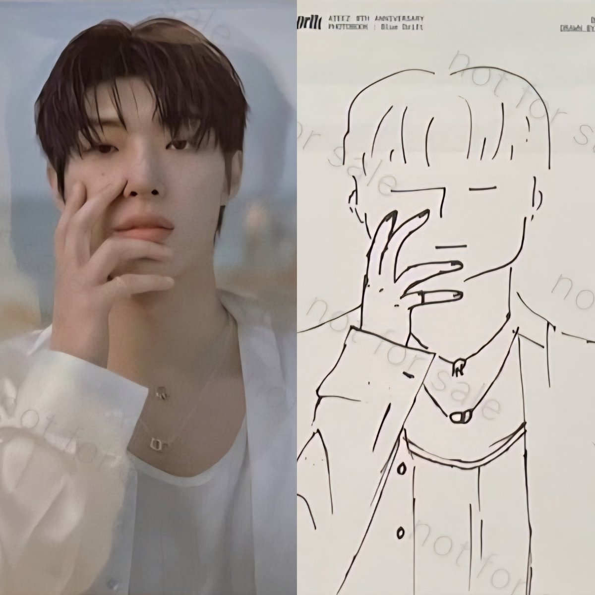 jhs_rev's tweet photo. Jongho’s drawing of Mingi
Yeosang's drawing of Jongho https://t.co/Ylnfo0A3kp
