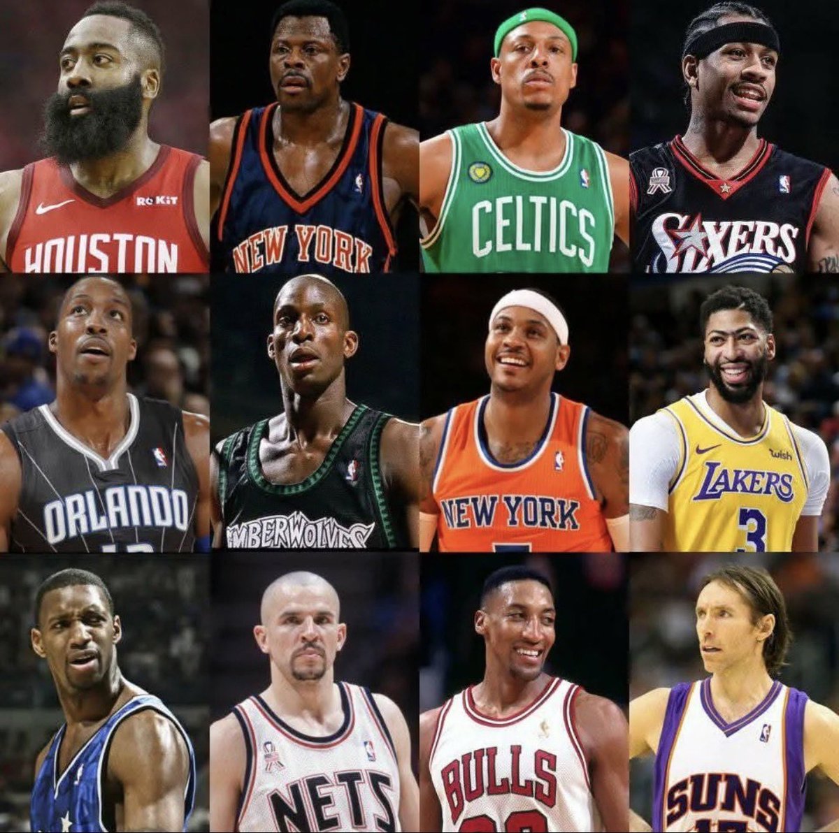 HawkEmDownChris's tweet photo. Pick two NBA players here to start a franchise with. https://t.co/TAVQ38uoIM